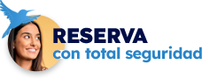 Reserva con total seguridad